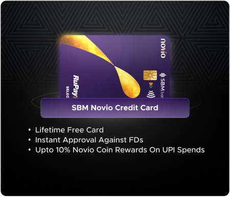 SBM Novio Credit Card: Features, Benefits, Fees & Charges in 2026