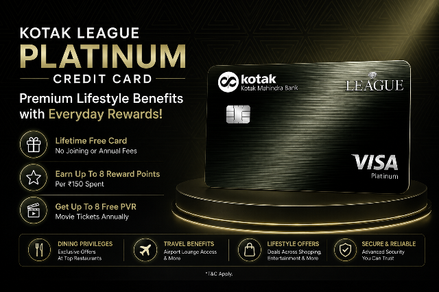 kotak league platinum luxury card ad