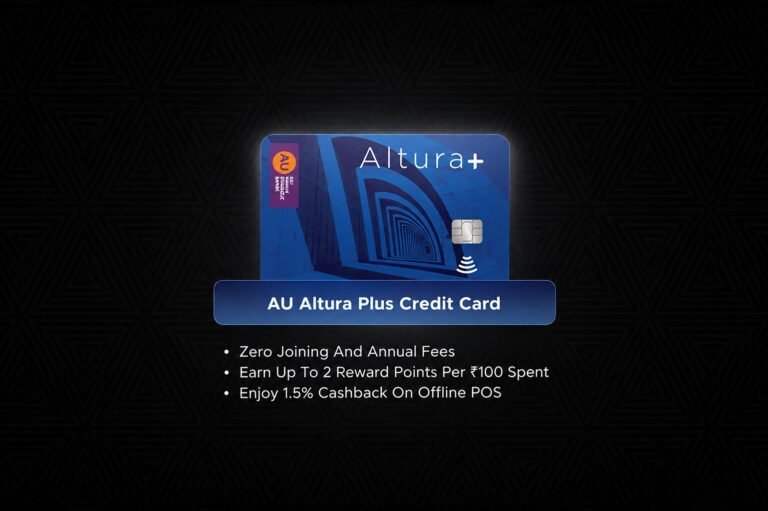 Credit Card au bank altura plus credit card