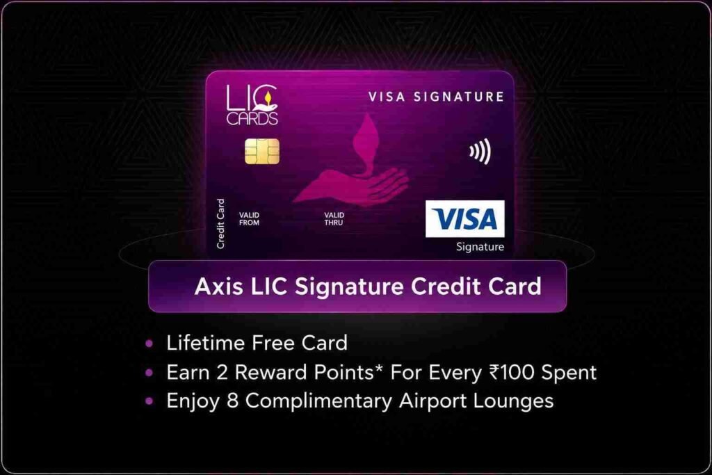LIC Axis Signature Credit Card