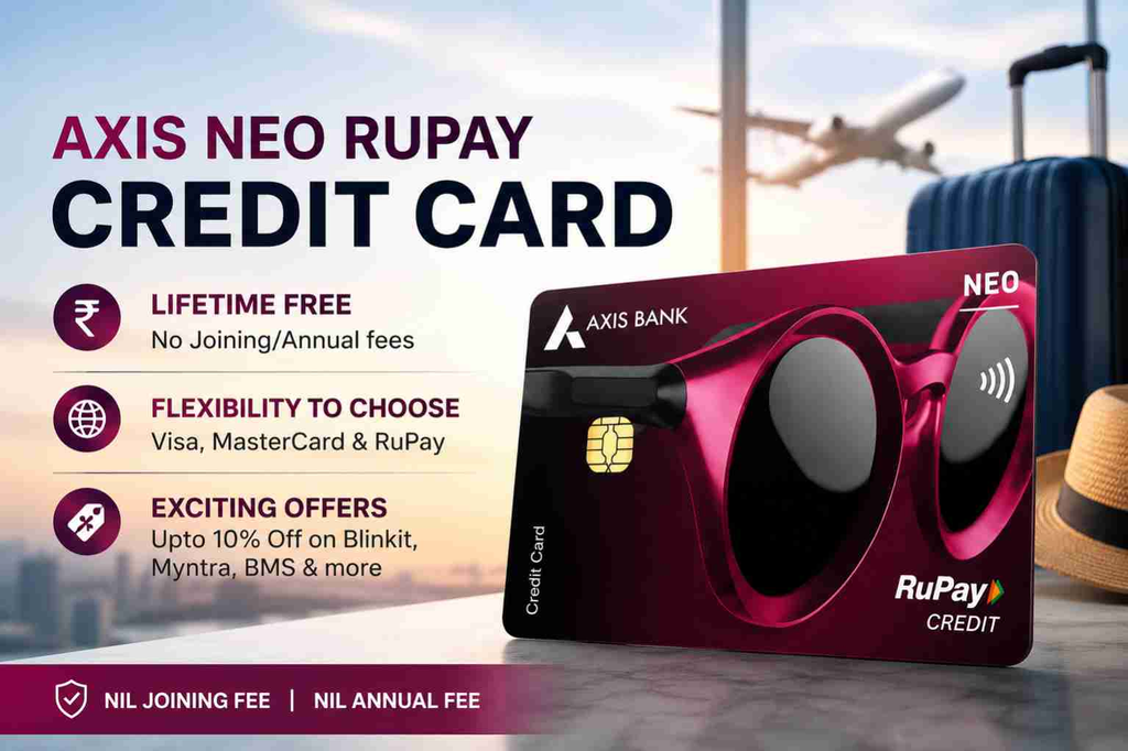 Axis Neo RuPay Credit Card 2026: Amazing Benefits & Offers axis neo rupay credit card